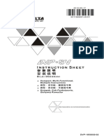 DVP-SV Instruction Sheet