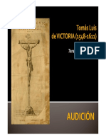 AUDICIÓN Tomás Luis de Victoria