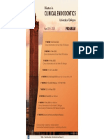 ProgrammeForMastersInEndodnticsBologna PDF