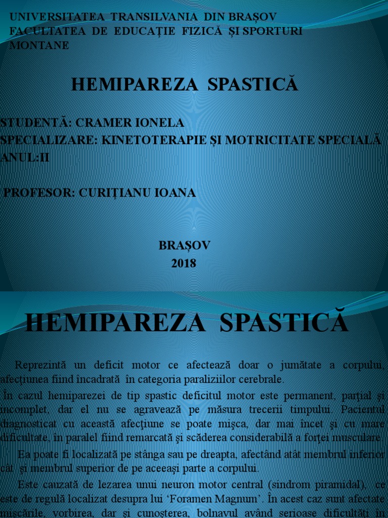 Hemipareza Spastica | PDF