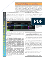 12 Uso de Traktor Trabajo Con Muestras Suficiencia