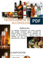 Tecnología de producción de bebidas alcohólicas