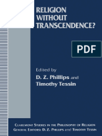 (Claremont Studies in the Philosophy of Religion) D. Z. Phillips, Timothy Tessin (eds.) - Religion without Transcendence_-Palgrave Macmillan UK (1997)