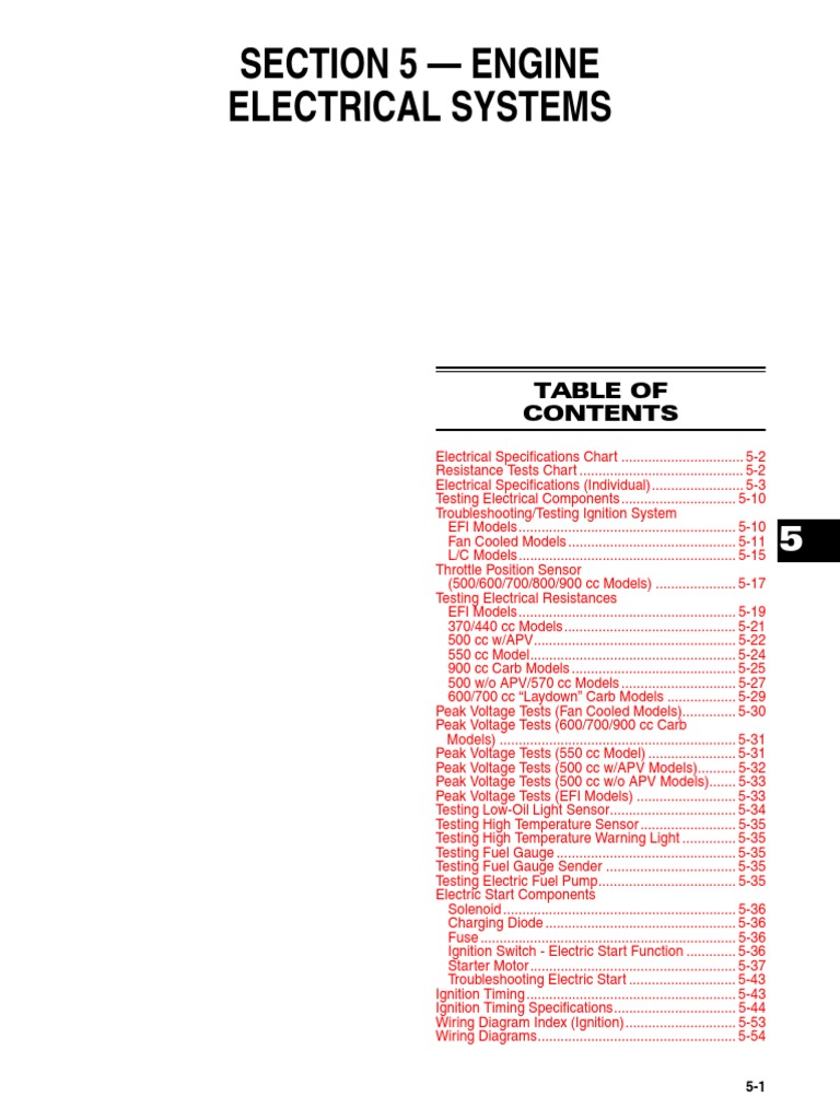 Section 5 PDF Ignition System Voltage