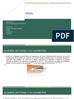 Algebra Vectorial y Su Geometria