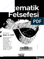 Matematik Felsefesi Derleyen Bekir S. Gür PDFA PDF