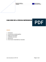 Perfil Emprendedor Descripciones PDF