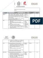 Actividades de Ciencias  curso propedeutico