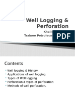 Well Logging & Perforation