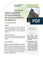 Guía de Preguntas para El Examen Extraordinario - Historia Económica de México Ii