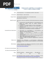 Publicação Científica e Académica