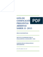 Guía Codificación Matemáticas PDF