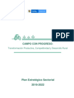 Plan Estratégico Sectorial Parcial