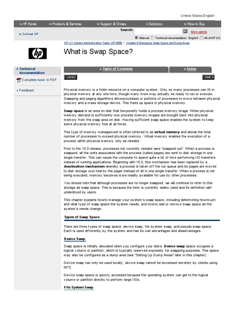 What Is Swap Space