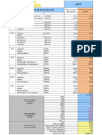 Tarifa Calculada Julio 2017