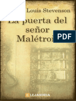 La Puerta Del Senor Maletroit-Robert Louis Stevenson
