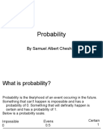 Probability: by Samuel Albert Cheshire
