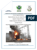 Sistema de Protección Contra Incendios en Transformadores.