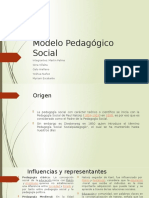 Pedagogia Social