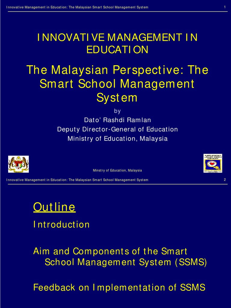 Malaysian Smart School System | PDF | Malaysia | Behavior Modification