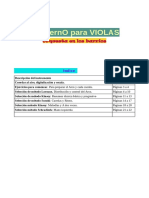 Cuaderno para Las Violas