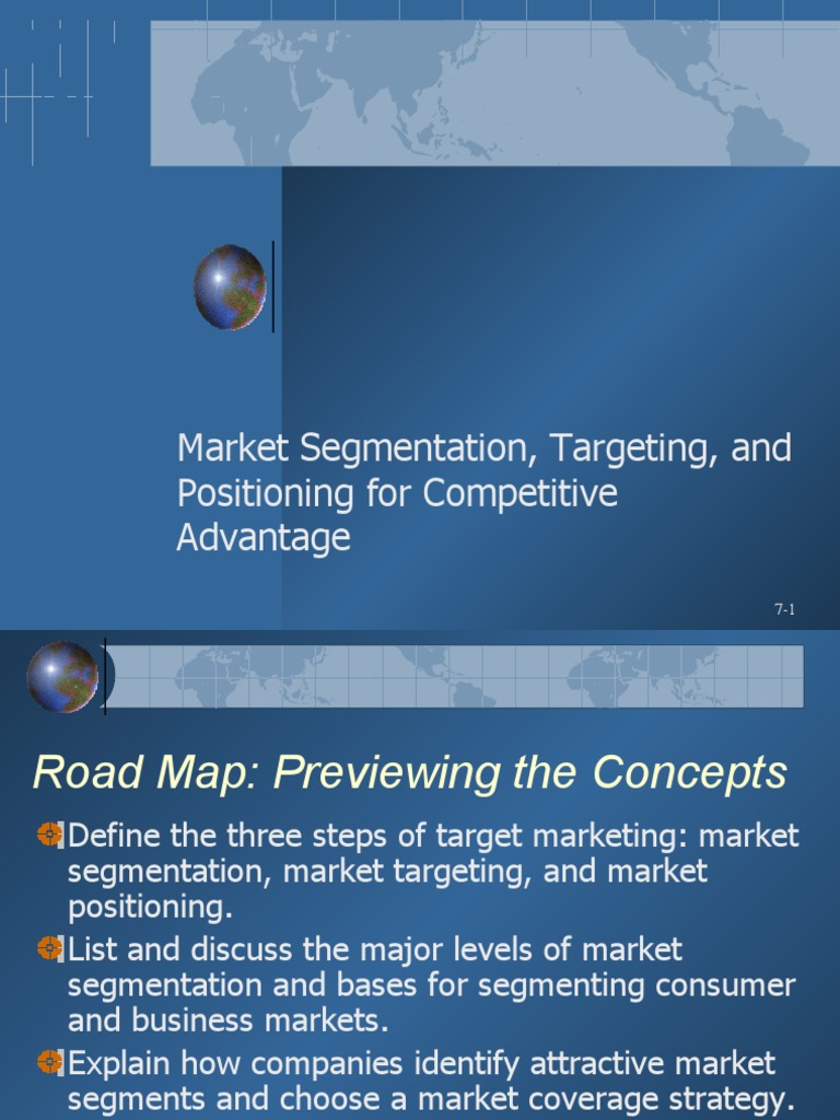 Segmentation Targeting and Positioning | PDF | Market Segmentation ...