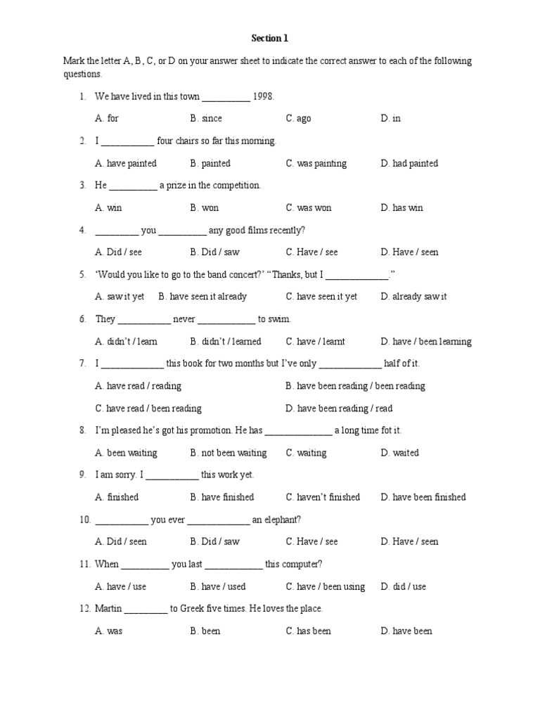 English Grammar Practice Exercises | PDF | Language Arts & Discipline