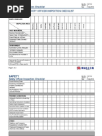 SCBA Monthly Inspection Checklist | PDF | Mechanical Engineering ...