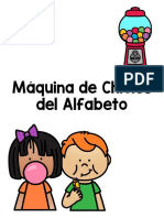 Maquina de Chicles Alfabeto PDF