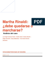Análisis del caso Martha Rinaldi