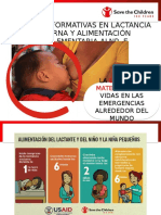 Sesiones Formativas en Lactancia Materna y Alimentación Complementaria Ok