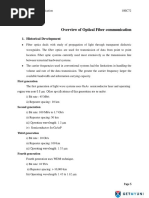 Electronics Communication - Engineering - Optical Fiber Communication - Overview of Optical Fiber Communication - Notes PDF