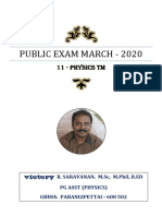 11 - PHYSICS MAR  2020 TM
