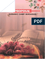 Proposal Quranic Camp Bersanad.