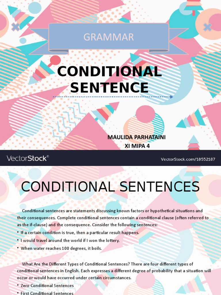 Understanding Conditional Sentences | PDF | Sentence (Linguistics ...