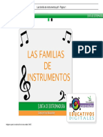 Las Familia de Instrumentos