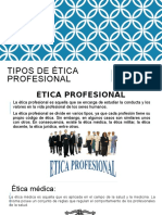 Tipos de Ética Profesional