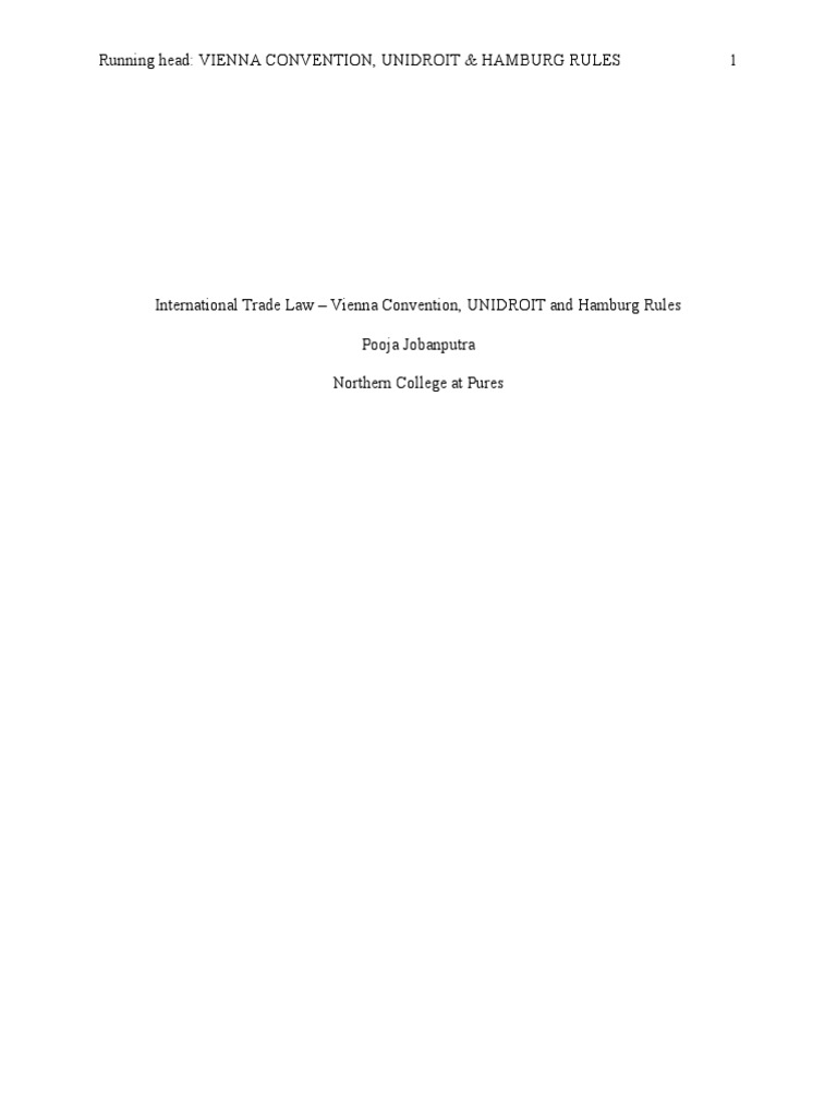 international-trade-law-pdf-bill-of-lading-cargo