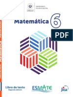 Libro de Matematica 6º Grado Completo Del MINEDUCYT El Salvador