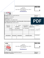 RECIBO DE CAJA Y CHEQUERA Oilt&f 213