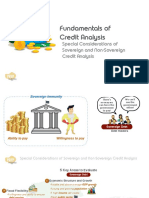 Slides Credit Analysis Special Considerations of Sovereign and Non Sovereign Credit Analysis PDF