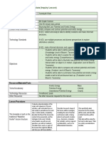 Pop Cycle 2 Lesson Plan