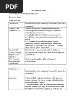 Communication ESA Lesson Plan 3