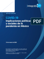Reporte Integralia Coronavirus (Resumen Ejecutivo, 31.03.2020)