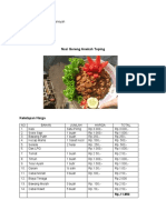 Resep Membuat Nasi Goreng Tugas