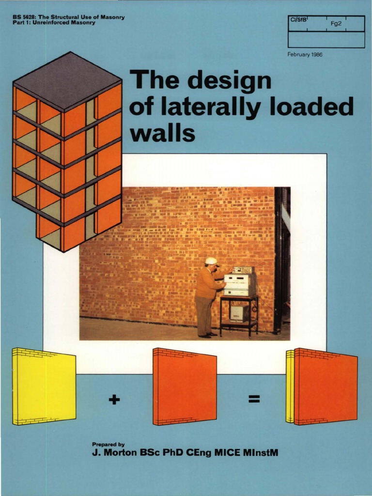 Structure Laterally Loaded Walls PDF | PDF | Brick | Bending