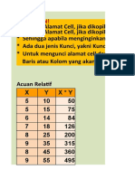 Latihan Excel 1