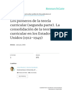 Los Pioneros Consolidacion Teoria Curricular (1912-1949)