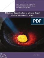 El Crimen Organizado y La Minería Ilegal de Oro en América Latina