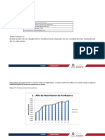 Diagnóstico institucional de evaluación docente